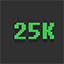 Icon for 25K