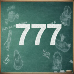777 нажатий achievement icon for MEME EXAM 2025