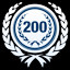 Icon for 200 Club