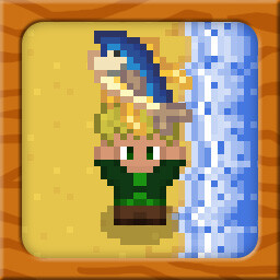 That's a Big One! achievement icon for Peaceful Fishing Story