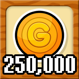 Gold Rush achievement icon for Peaceful Fishing Story