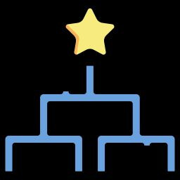 Icon for o the Victory. The player completed the game