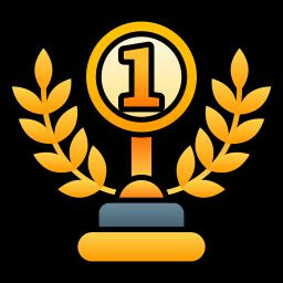 Icon for Go first. The very first correct answer was given.