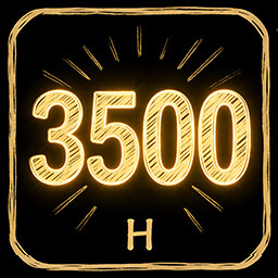 Icon for 3500 Hours