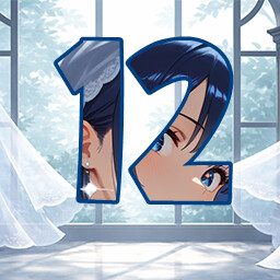 Icon for 12 level completed