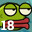 Icon for Level 18 completed