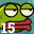Icon for Level 15 completed