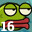 Icon for Level 16 completed