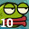 Icon for Level 10 completed