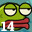 Icon for Level 14 completed