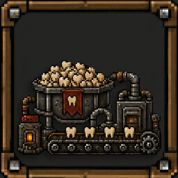 Mass Tooth Production achievement icon for TEEFS