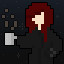 A pixel person thingy