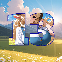 Icon for 13 level completed