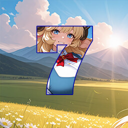 Icon for 7 level completed