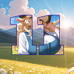 Icon for 11 level completed
