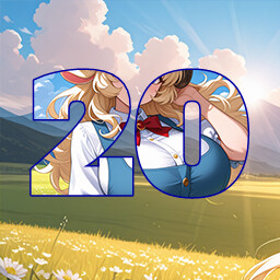 Icon for 20 level completed