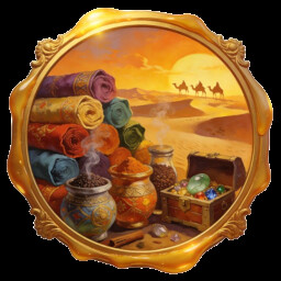 Silk Road achievement icon for Aye! My Liege