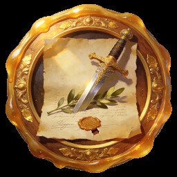 Winning Without War achievement icon for Aye! My Liege