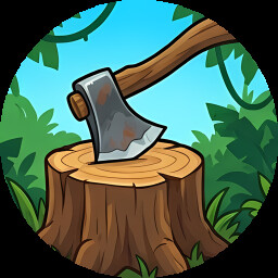 Lumberjack achievement icon for Deserted Island Where Desire Blossoms