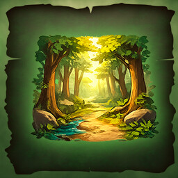 Forest Embrace achievement icon for Throbbin Hood 🏹🔞