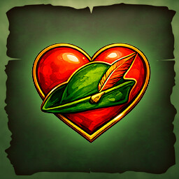 Admirer of Beauty achievement icon for Throbbin Hood 🏹🔞