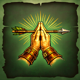 Sacred Temptation achievement icon for Throbbin Hood 🏹🔞