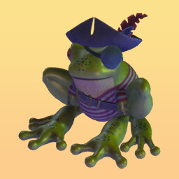 Icon for Piracy? No, Pirate frog!