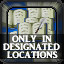 Only in Designated Locations