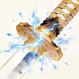 Thunderous Remnant achievement icon for Eternal Sword Tomb