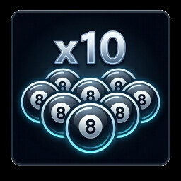 On a Roll achievement icon for 8 Ball Pro Online