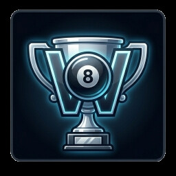 First Victory achievement icon for 8 Ball Pro Online