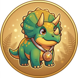 Enthusiast achievement icon for Dinosaurium