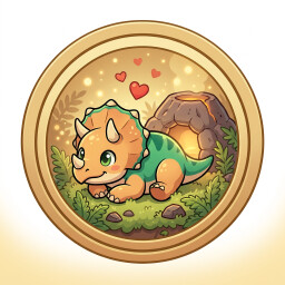 Home Sweet Home achievement icon for Dinosaurium