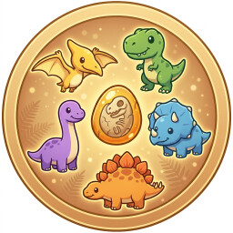 Species Master achievement icon for Dinosaurium