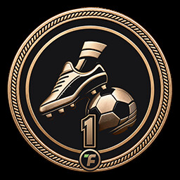 Rookie Debut achievement icon for Total Football Online