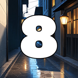 Icon for 8 level completed