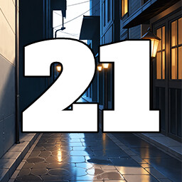 Icon for 21 level completed