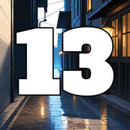 Icon for 13 level completed