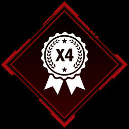 Four-Year Qualifier achievement icon for Track Star