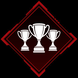 Championship Hat Trick achievement icon for Track Star