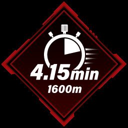 Distance Legend achievement icon for Track Star
