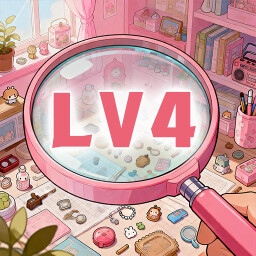 Item Finder Level 4 achievement icon for Hidden Girls