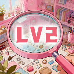Item Finder Level 2 achievement icon for Hidden Girls