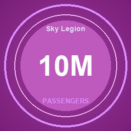 Sky Legion achievement icon for SkyChart: Airline Executive