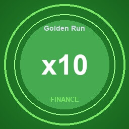 Golden Run achievement icon for SkyChart: Airline Executive