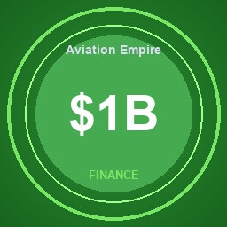 Aviation Empire achievement icon for SkyChart: Airline Executive