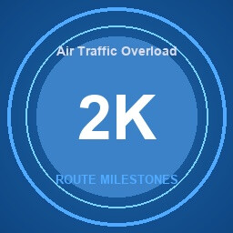 Air Traffic Overload achievement icon for SkyChart: Airline Executive
