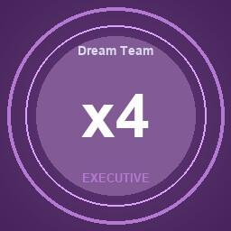 Dream Team achievement icon for SkyChart: Airline Executive