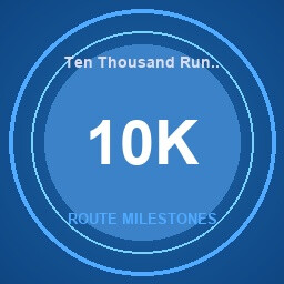 Ten Thousand Runways achievement icon for SkyChart: Airline Executive