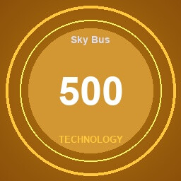 Sky Bus achievement icon for SkyChart: Airline Executive